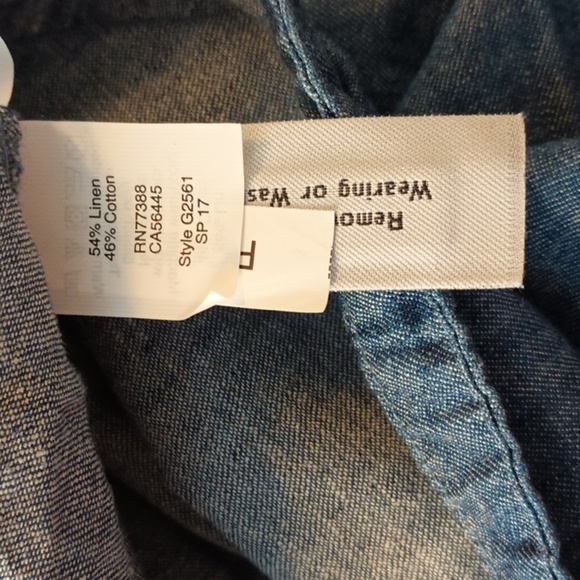 Madewell Denim Off The Shoulder Dress RRR - Picture 5 of 5